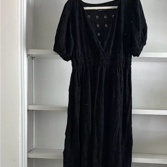 knee length dresses for ladies Calypso Dress in Azalea Eyelet by Cara Cara main image 0